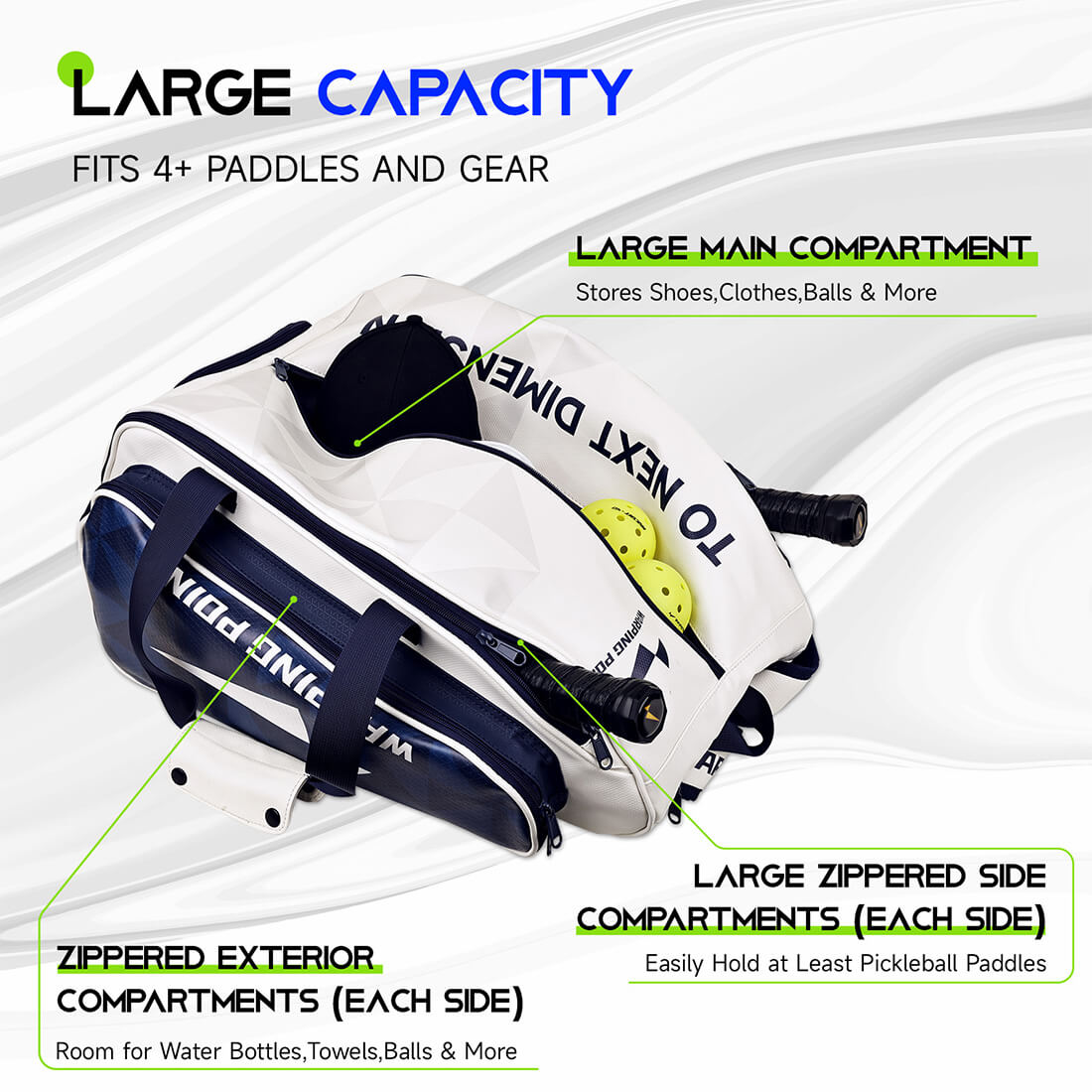 Pro Team Pickleball Bag