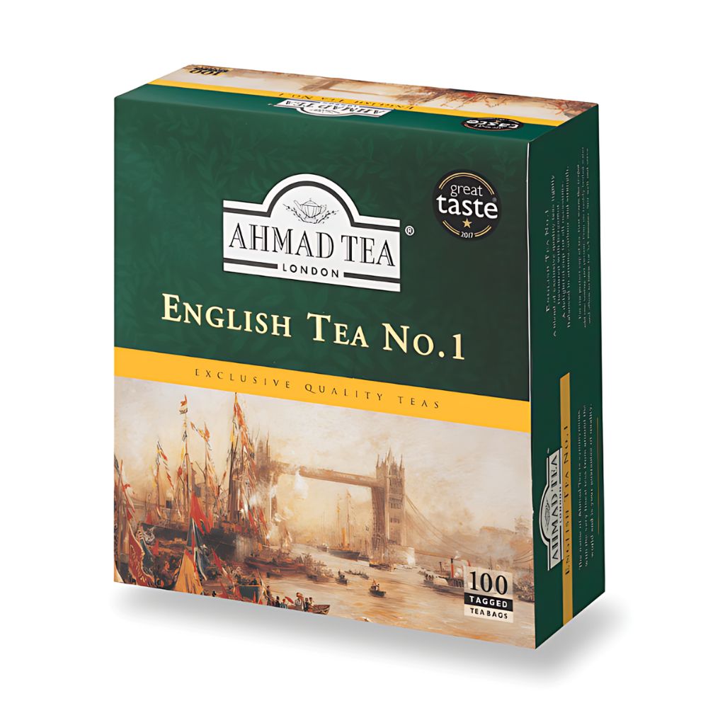 Ahmad English Tea No. 1 Black Tea 100 tagged tea bags