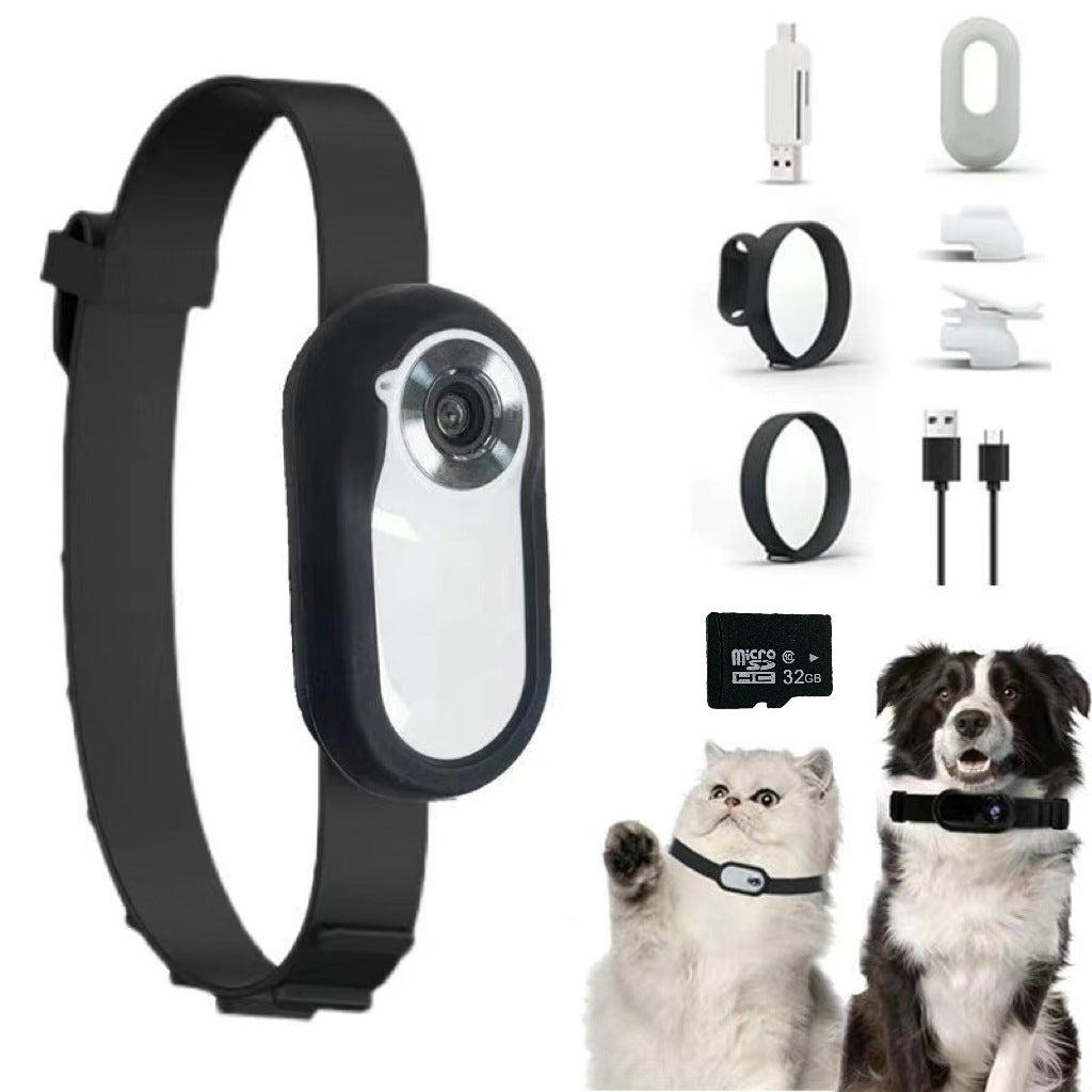 Portable Camera Magnetic Collar Clip Thumb Sports Camera HD Outdoor Pet Camera Portable Cycling Recorder