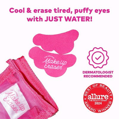 MakeUp Eraser Cooling Clouds Under-Eye Patches With Laundry Bag 1ct - New
