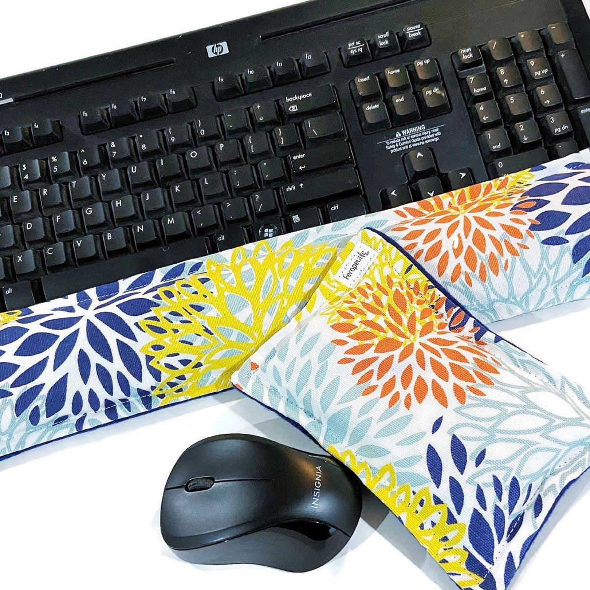 Wrist Rests, Computer Keyboard Mouse, Ergonomic Design with Handmade Craftmanship