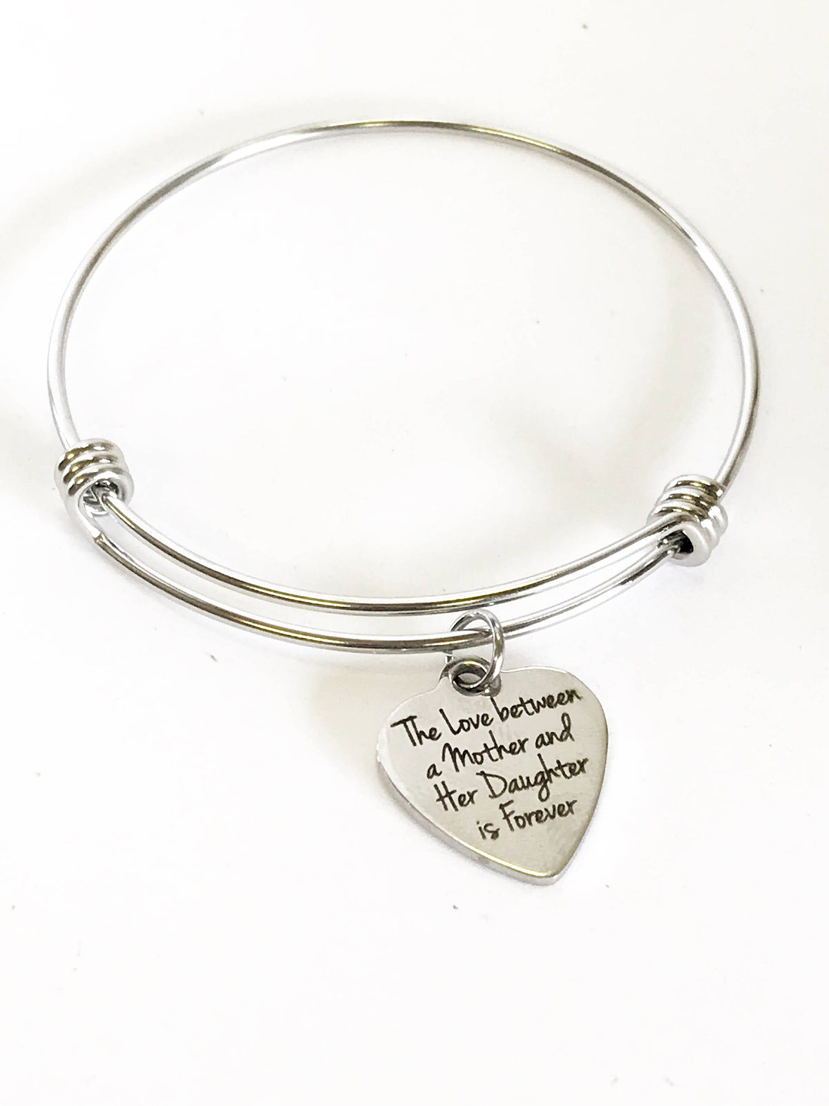 Mother Daughter Bracelet, The Love Between A Mother And Her Daughter Is Forever Bracelet, Daughter Gift, Gift For Daughter, Gift For Mom