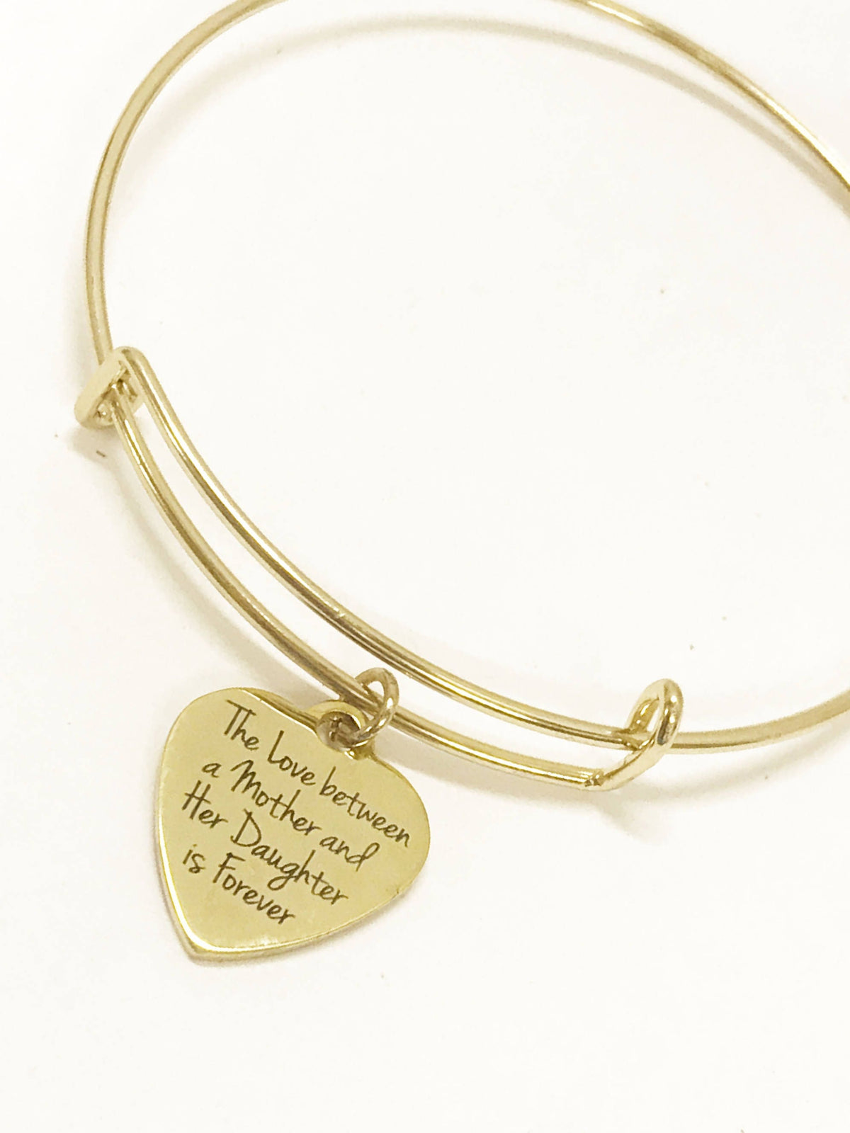 Mother Daughter Bracelet, The Love Between A Mother And Her Daughter Is Forever Bracelet, Gift For Mom, Gift For Daughter, Daughter Gift