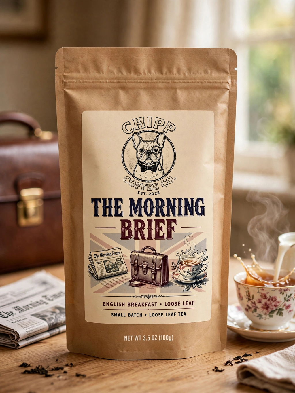 The Morning Brief — English Breakfast Loose Leaf Tea