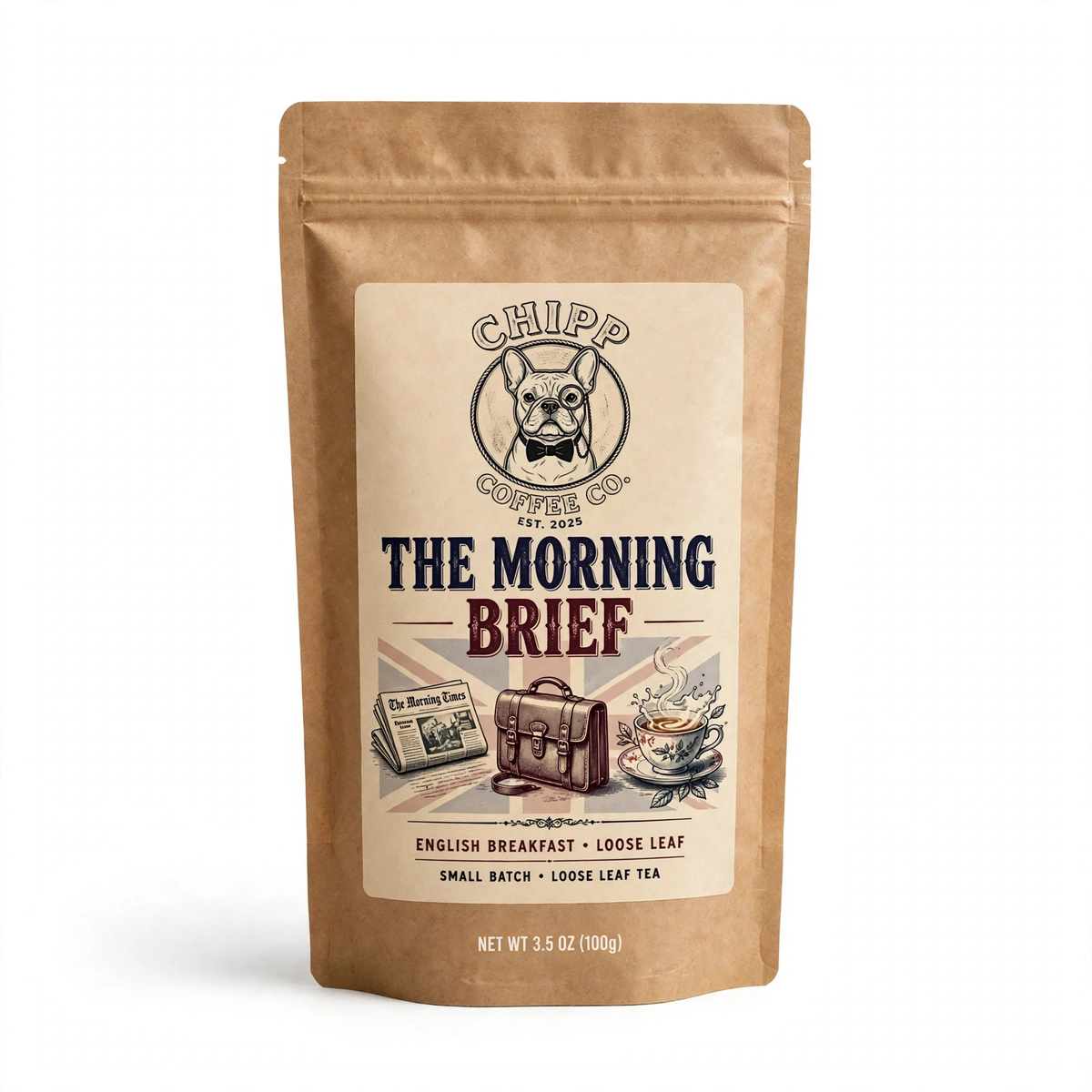 The Morning Brief — English Breakfast Loose Leaf Tea